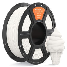 ELEGOO Filamento PLA Matte Bianco 1 KG, 1,75 mm Opaco PLA Filamento per Stampant
