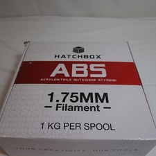 Filamento stampante 3D Hatchbox ABS 1,75 mm 1 kg bobina blu sigillato in fabbrica