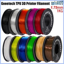 Geeetech TPU filamento stampante 3D 1 kg 1,75 mm colore trasparente filamento TPU