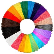 Filamento Penna 3D 20 Pezzi Filamenti PLA 1.75mm 10M 3D Filament PLA per Stampa