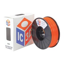 LULZBOT RM-AB0114 Filamento ABS, Arancione, 3mm, 1kg Bobina 221X73
