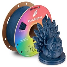 Filamento PLA opaco Panchroma 1,75 mm 1 kg stampa 3D polimaker blu esercito ex