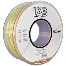 Filamento PLA in colore chiaro arcobaleno Rainbow light  Prof. Lab 1,75mm 1000g