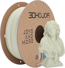 Filamento PLA opaco 1,75 mm cachi chiaro, filamento stampante 3D PLA, bobina da 1 kg (2,2 libbre