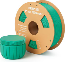 PLA+ Filamento 1.75 Mm - Bobina Da 1 KG, Verde Acqua, Precisione ±0.02 Mm, Maggi