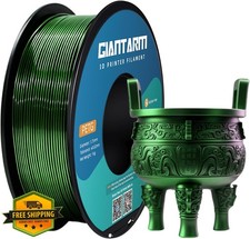 GIANTARM Filamento PETG verde metallizzato, 1,75 mm, 1 kg, +/-0,02 mm