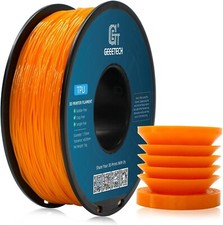 Geeetech filamento stampante 3D 1,75 mm 1 kg TPU arancione riva 95 A materiale di consumo