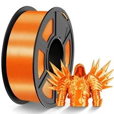 TECBEARS Filamento PLA Silk 1.75mm 1KG, Filamento Silk Shiny PLA Plus con Superf