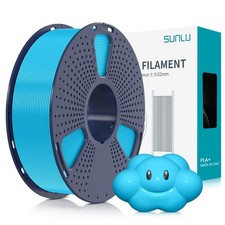 SUNLU Filamento PLA+ 1.75mm per Stampante 3D e Penne 3D, Filamento PLA Plus 1KG,