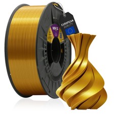 WINKLE Filamento PLA Silk 1.75mm Oro King Bobina da 300g Filamento per Stampante