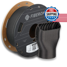 Polymaker Fiberon PA6-CF Filamento di nylon in fibra di carbonio 1,75 mm nero 0,5 kg