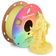 Filamento PLA opaco 1,75 mm 1 kg pastello banana polimaker pancroma bobina di stampa