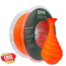 Filamento stampante 3D EPAX 1,75mm veloce PETG 1KG arancione fluo alta velocità
