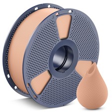 Filamento PETG 1,75 mm bobina 1 kg beige stampante SUNLU meno stringhe buon strato