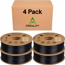 Filamento stampante 3D Creality Hyper ABS 1,75mm confezione da 4 nero 1kg/piscina alta velocità