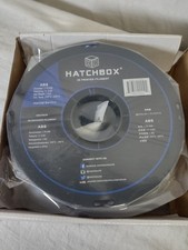 HATCHBOX ABS 1,75 mm filamento per stampante 3D in blu, bobina da 1 kg
