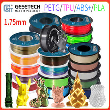 Nuovo! Geeetech PLA PETG ABS+ SILK TPU filamento stampante 3D 1,75 mm 1 kg/0,5 kg nero
