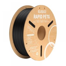 ELEGOO Rapid Filamento PETG, 1,75 mm, 1 kg - Tonalità: Nero