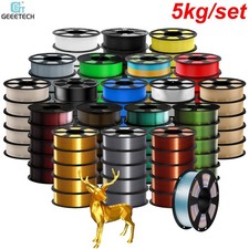 Geeetech 5 kg PLA ABS + PETG TPU ASA filamento stampante 3D 1,75 mm 1 kg * 5 rulli DE