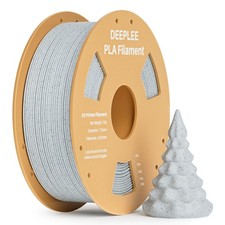 DEEPLEE Filamento PLA 1.75 mm, Bobina da 1 kg Marmo con Polvere di Pietra, Preci