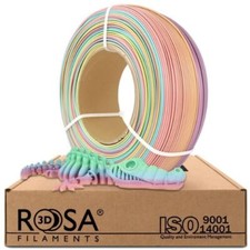 Filamento PLA Rosa 3D 1,75mm 1000g Rainbow, Ricarica