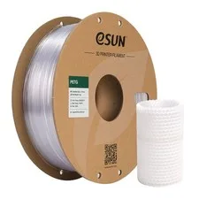 eSUN PETG Filamento 1.75mm 1kg Trasparente | Elevata resistenza e durevolezza. P