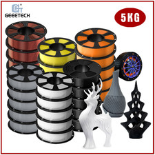 Geeetech 5 kg pla petg abs+ asa tpu 1,75 mm 5 rotoli filamento stampante 3D 1 kg*5