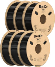 PETG Filamento per Stampante 3D 6 Kg, Filamento PETG 1,75 Mm, -0,03 Mm, Filament