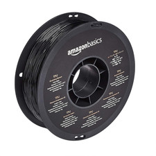 Filamento per Stampanti 3D, in Poliuretano Termoplastico (TPU), 1.75 Mm, Nero, B