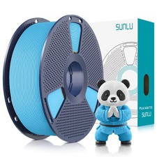 Filamento PLA 1 KG osso opaco bianco stampante SUNLU 1,75 mm bobina 2,2 libbre dimensione