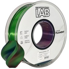 Filamento PLA Silk Tricolor rosso blu verde Prof. Lab 1,75 mm 1000 g