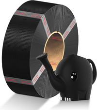 Ricarica Filamento PETG 1,75mm, Filamento Stampante 3D per Bobine Riutilizzabili, Dimensione