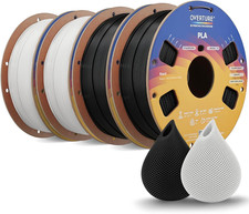 Filamento PLA 1.75Mm, 4Kg Bobina(8.8Lbs), Precisione Dimensionale +/- 0.02 Mm, p