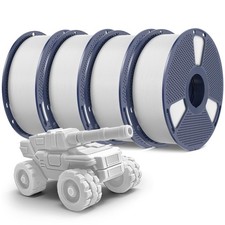 PETG Filament 1.75mm, Ultra Tough, Heat B-petg-4kg-white+white+white+white 