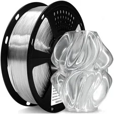 Filamento PETG 1,75mm trasparente 3D, resistente, 1kg, Geeetech