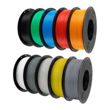 Filamento stampante 3D Kingroon PLA PETG TPU ABS SILK 1,75 mm bobina da 1 kg senza bolle