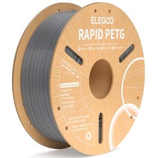 Filamento stampante 3D PETG 1,75mm 1KG grigio siderale alta velocità 600mm s ELEGOO Rapid