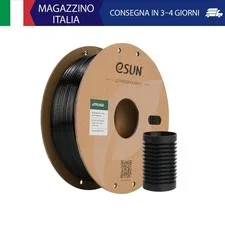 eSUN Filamento TPU Flessibile 1.75mm, Filamento TPU-95A 1kg Nero | Materiale fle