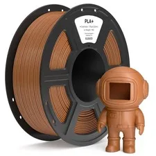 ELEGOO PLA+ Filamento 1,75mm Marrone 1KG, PLA Plus ad Alta Resistenza per Stampa