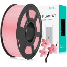 Filamento PLA+ 1.75mm Rosa 1kg per Stampante 3D, resistente, preciso
