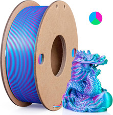 Filamento per stampante 3D Silk PLA filamento PLA seta triplo colore 1,75 mm stampa 3D F