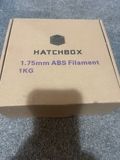 Hatchbox 1,75 mm filamento ABS 1 KG nero filamento stampante 3D nuovo