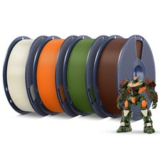Filamento PETG 1,75 mm 4 kg 4 colori SUNLU pacchetto meno stringhe buona stampante a strati
