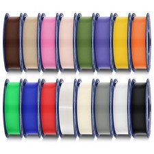 SUNLU Bundle 16 Colori Filamento PLA Plus, Filamento PLA+ Multicolore per Stampa