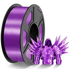 TECBEARS Filamento PLA Silk 1.75mm 1KG, Filamento Silk Shiny PLA Plus con Superf