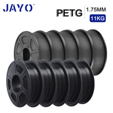 JAYO 5.5KG/10KG 3D filamento PETG Nero/Bianco/Grigio 1.75mm 1.1KG/SET 3D consumo
