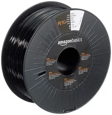 Filamento per stampanti 3D PETG 1.75 mm nero 1 kg per bobina