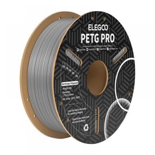 ELEGOO PETG Pro Filamento, 1,75 mm, 1 kg - Tonalità: grigio