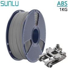 SUNLU 1KG grigio ABS stampante 3D filamento 1,75 mm ABS grigio 2,2 libbre senza bolle