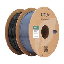 eSUN PETG Basic Filamento 1,75 mm, alta tenacità, 1 kg per bobina, 2 rotoli di m